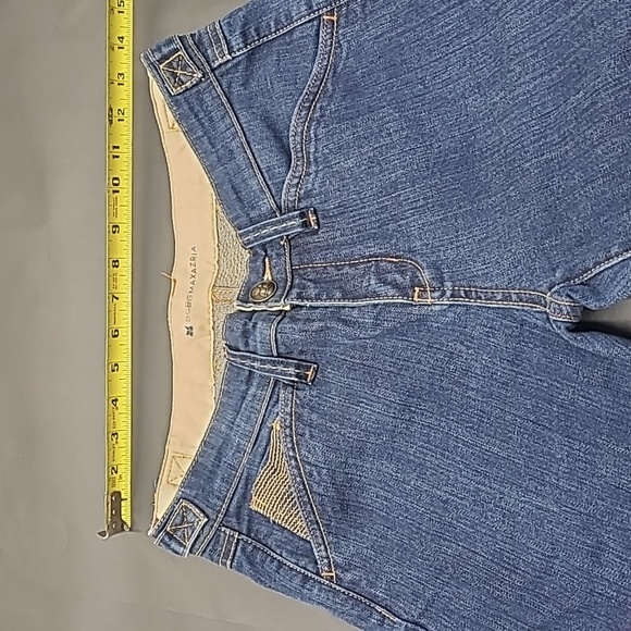 BCBG Maxazria Women's Blue Flare Jeans Size 28 - Picture 6 of 11